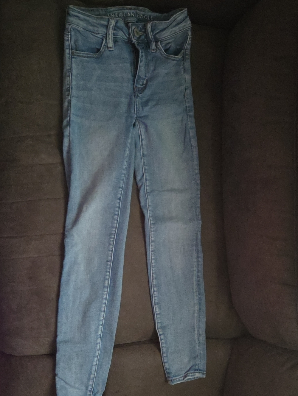 American Eagle High Rise Skinny Jeans Size 00s